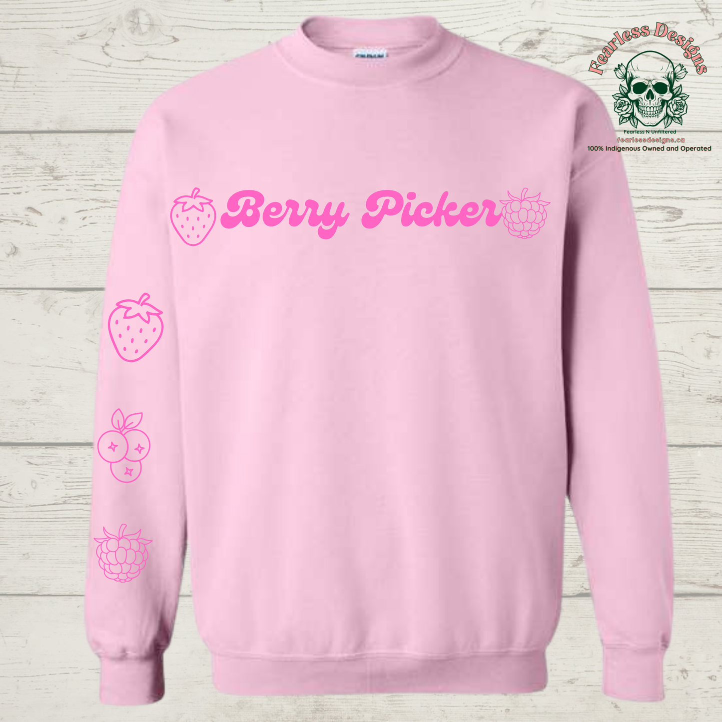 Berry Picker Crewneck Sweater