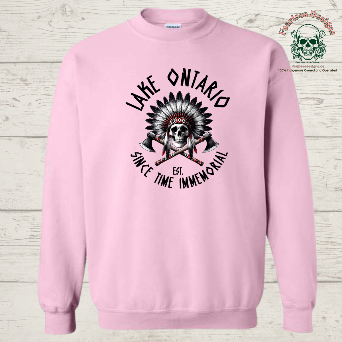 Lake Ontario unisex crewneck sweater