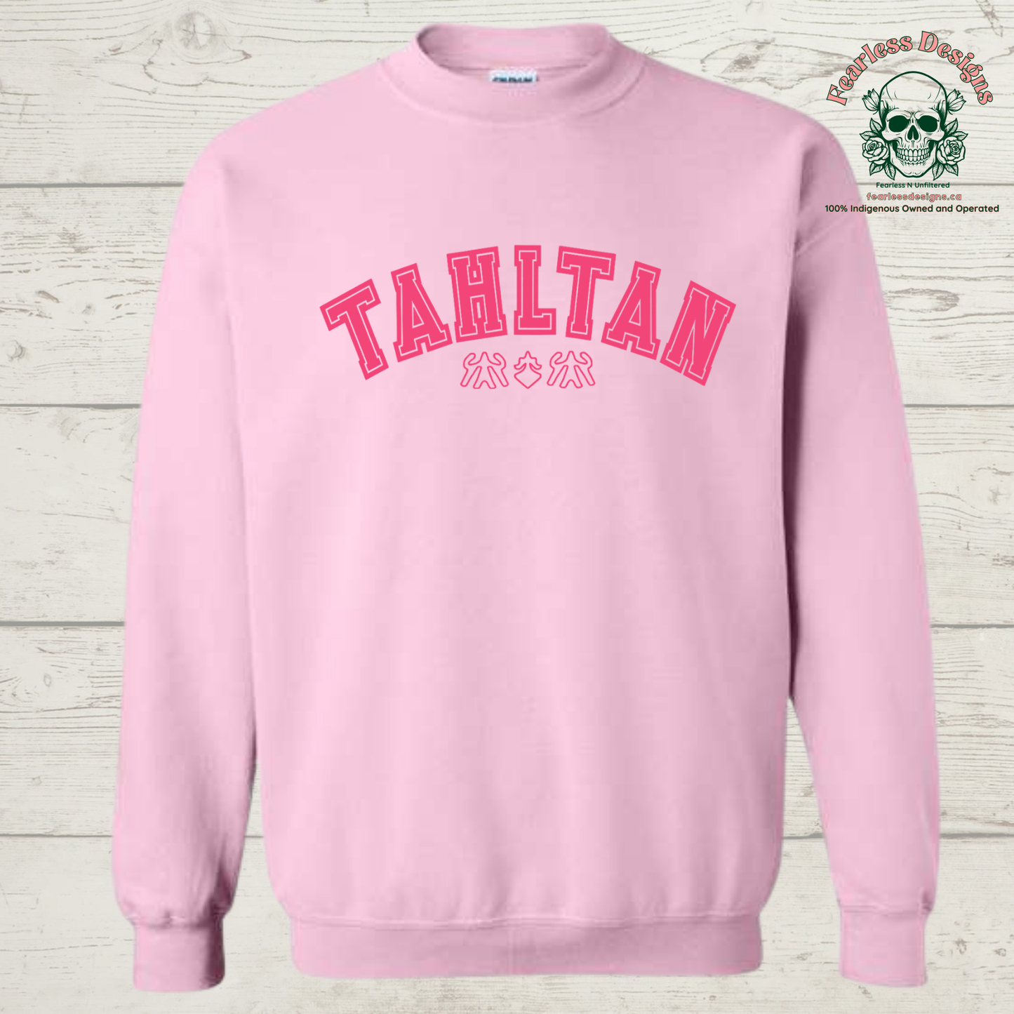 Tahltan with shapes Crewneck Sweater