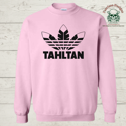 Tahltan feather Crewneck Sweater
