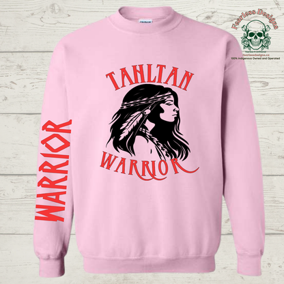 Tahltan Woman Warrior Crewneck Sweater