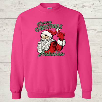 Santa - Merry Christmas Assholes