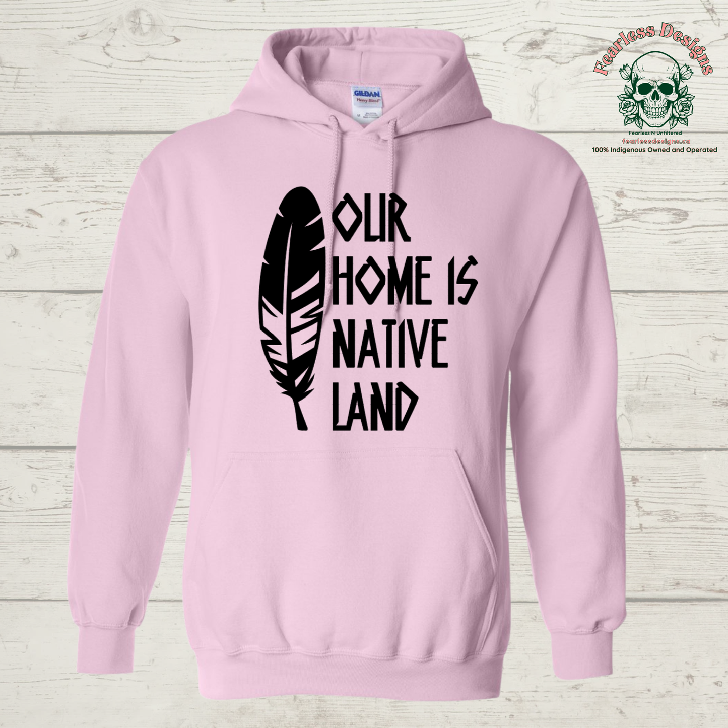 Our Home is Native Land Hoodie