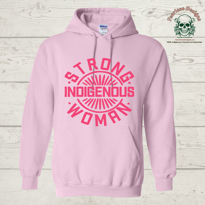 Strong Indigenous Woman Hoodie