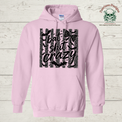 Bat Shit Crazy unisex hoodie