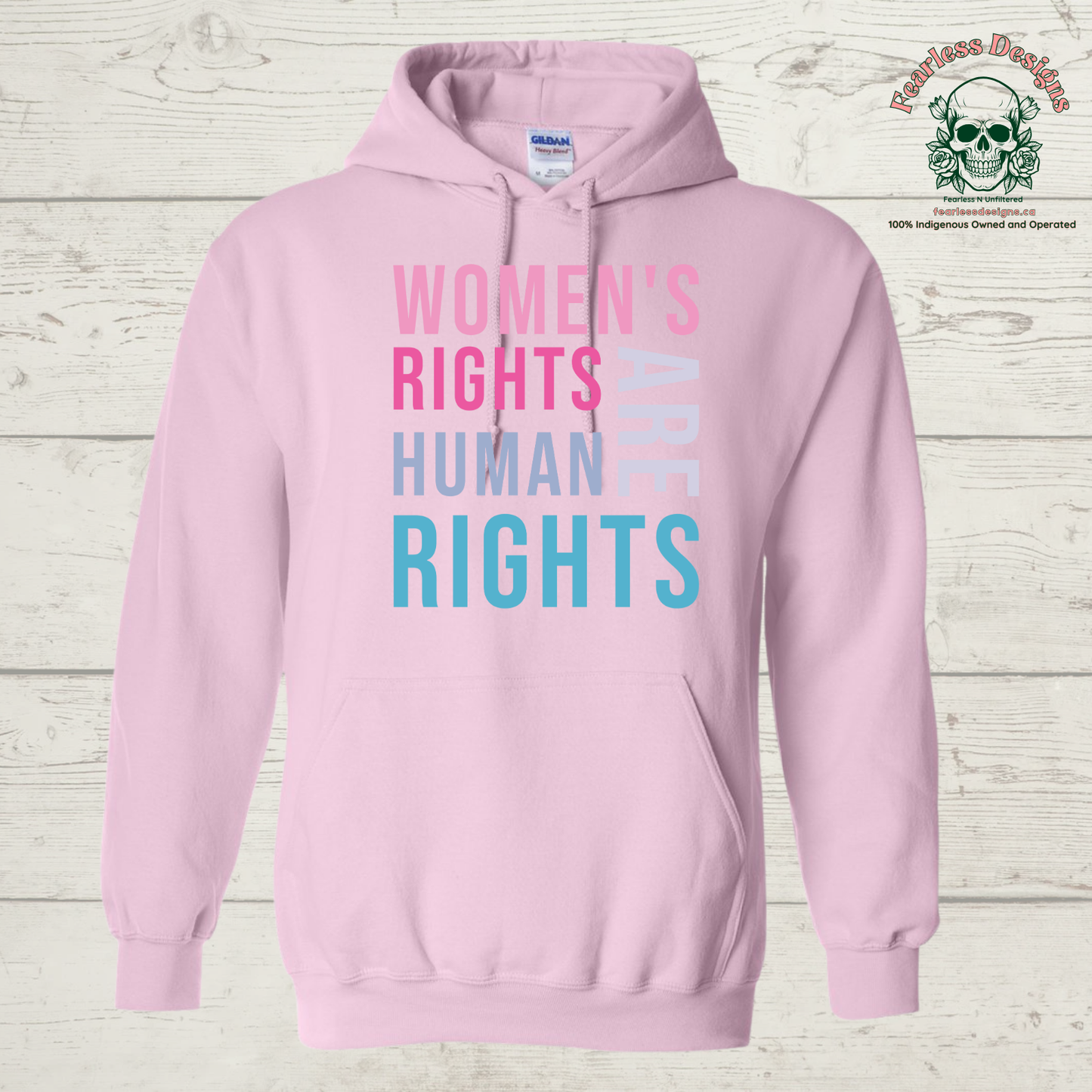 Women's Rights Are Human Rights Hoodie