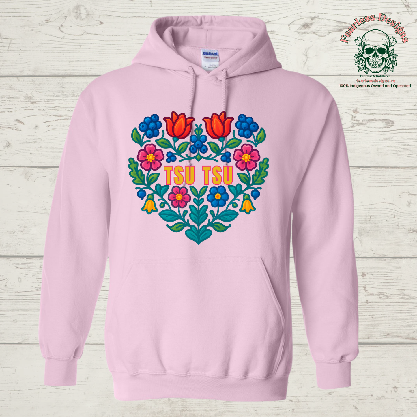 Flowered TsuTsu hoodie