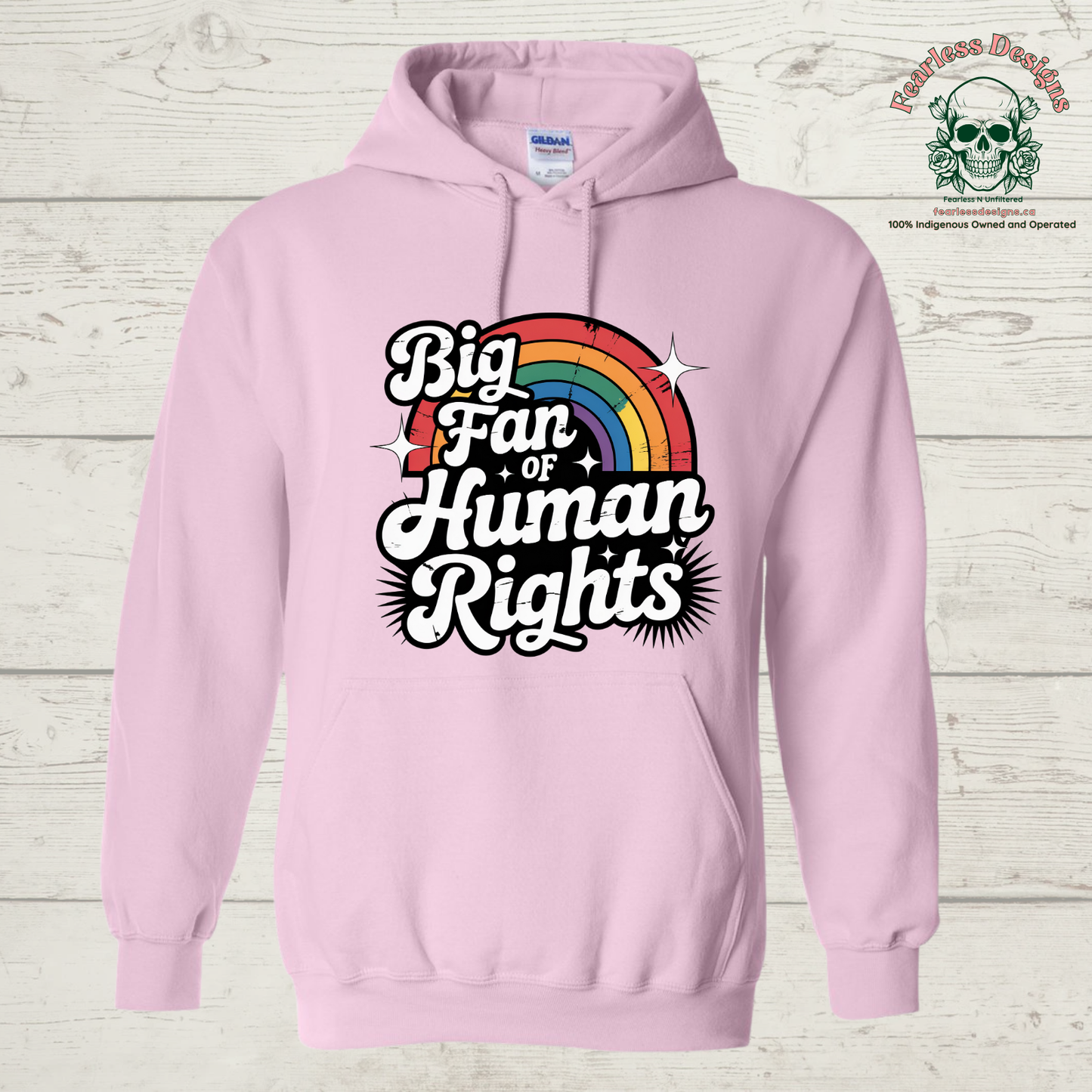 Big Fan of Human Rights Hoodie