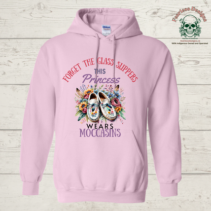 Forget the glass slippers this princess wears moccasins hoodie