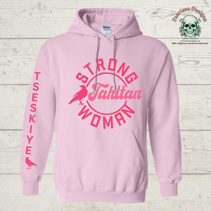 Strong Tahltan Woman crow clan Hoodie