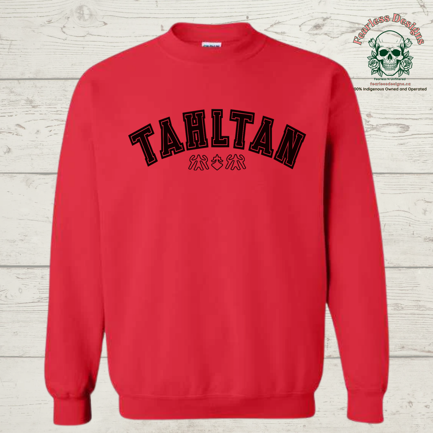 Tahltan with shapes Crewneck Sweater