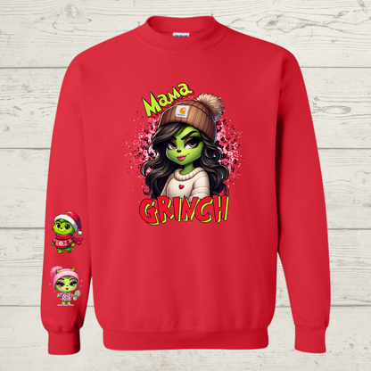 Mean Green Mama with brown hair