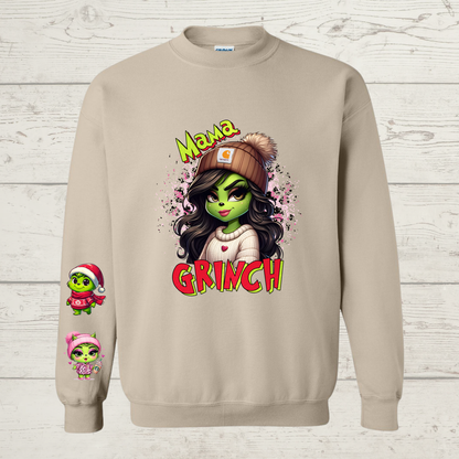 Mean Green Mama with brown hair